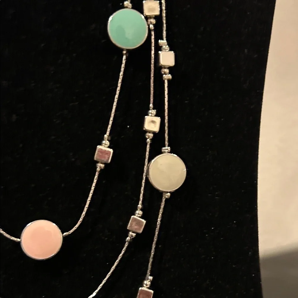 Ann Taylor Pastel Beaded Necklace